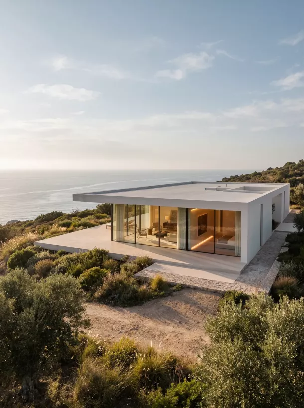 Am Rand Architektur Visualisierung